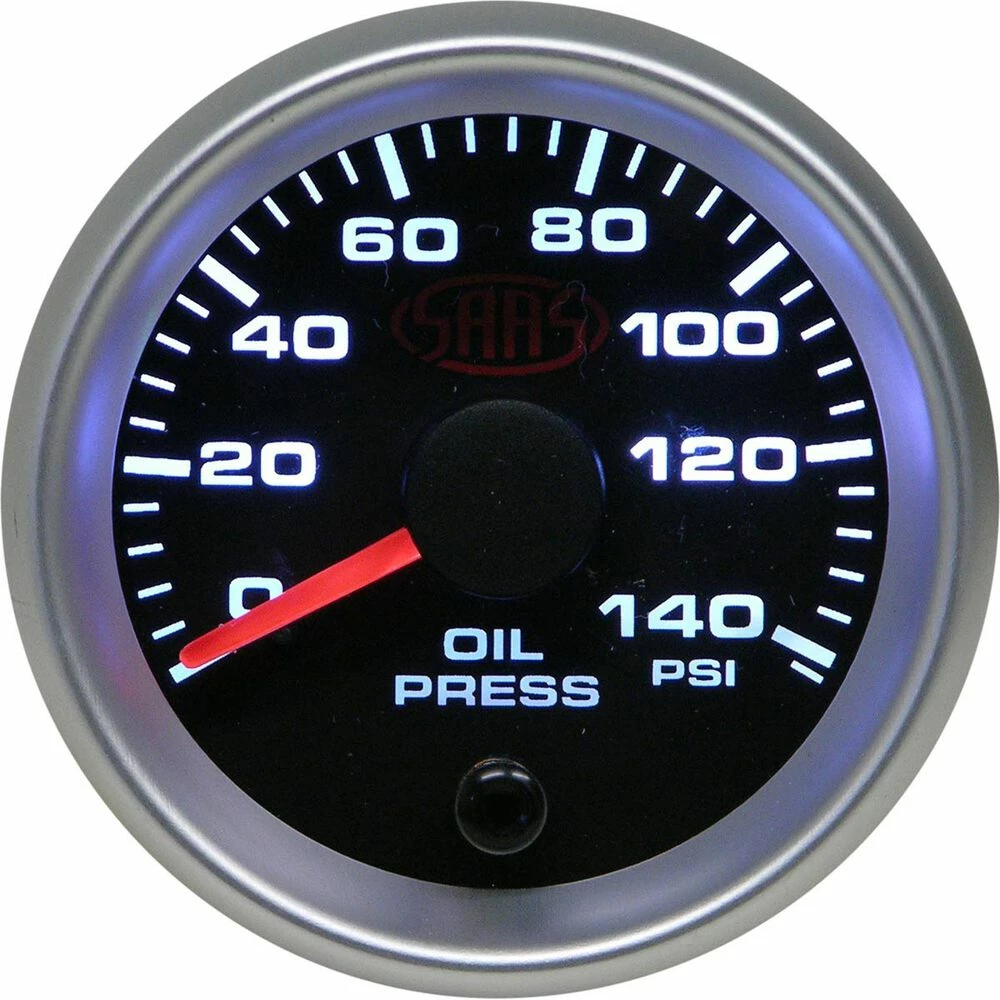 Outlet ๐ SAAS Oil Pressure Gauge Black 52mm ๐งจ - Image 2