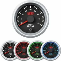 Wholesale 😉 SAAS Tacho Gauge - Black, 52mm 🎁