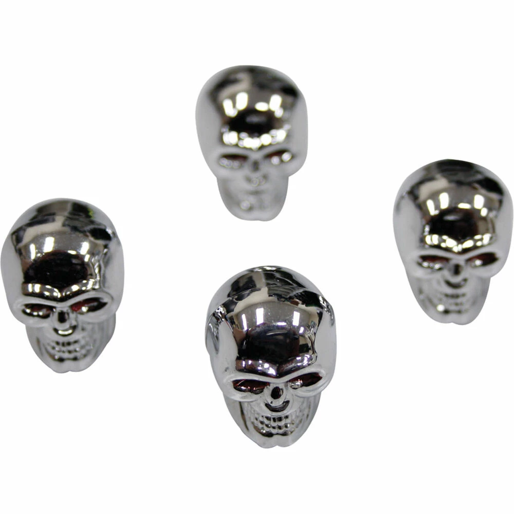 Top 10 ❤️ SCA Valve Cap Set - Silver Skull ⌛ - Image 2