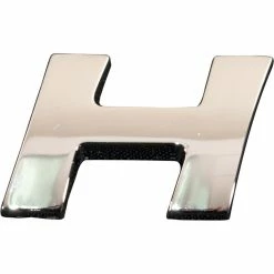 Discount 🧨 SCA 3D Chrome Badge Letter H 💯