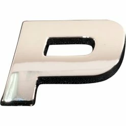 Discount 😉 SCA 3D Chrome Badge Letter P 😉