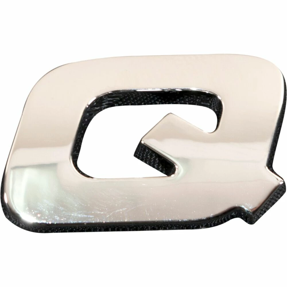 Hot Sale ⭐ SCA 3D Chrome Badge Letter Q 🛒