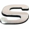 Cheapest 🥰 SCA 3D Chrome Badge Letter S 🎉