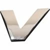 Coupon ✨ SCA 3D Chrome Badge Letter V 🛒