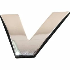 Coupon ✨ SCA 3D Chrome Badge Letter V 🛒