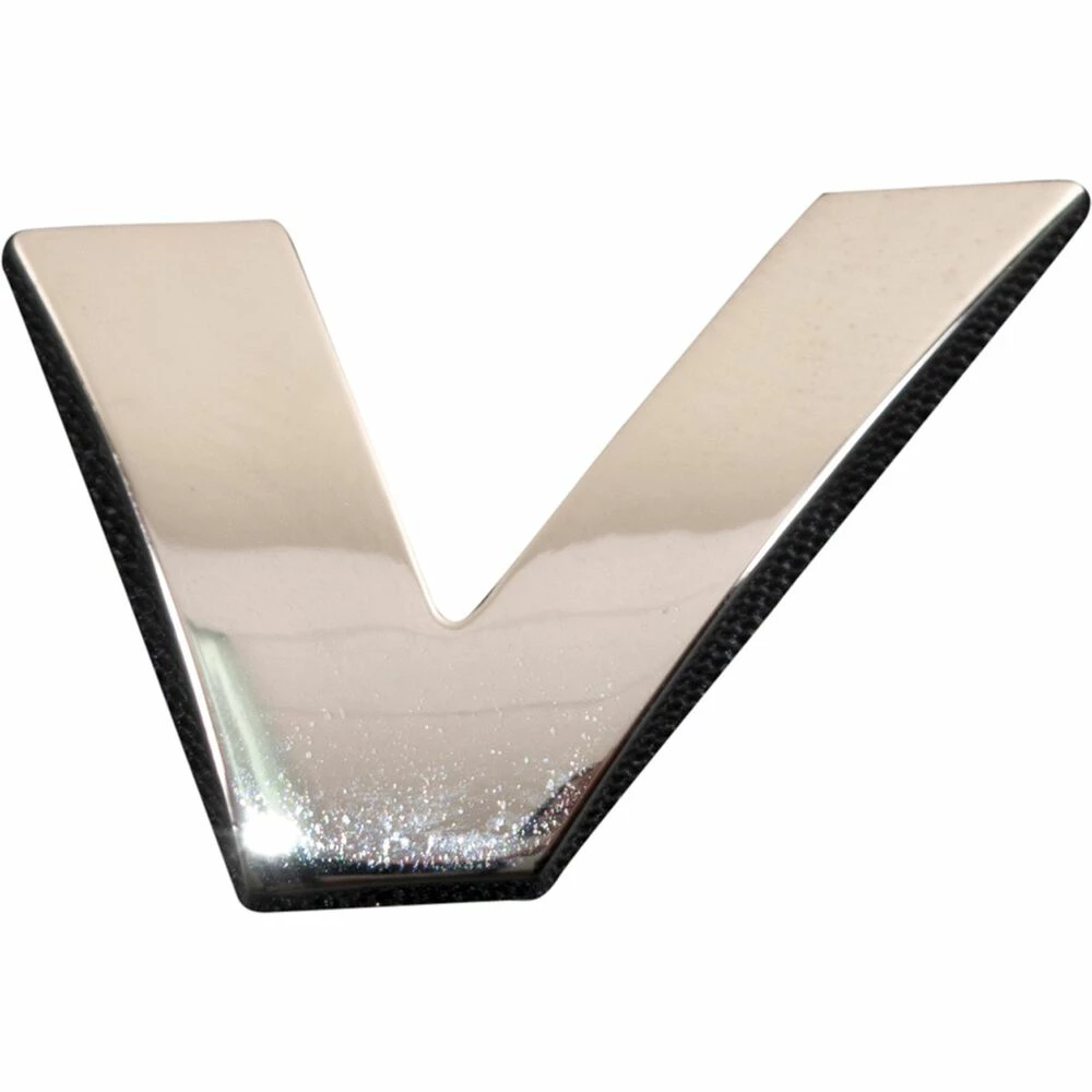 Coupon ✨ SCA 3D Chrome Badge Letter V 🛒