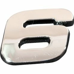 Top 10 🎉 SCA 3D Chrome Badge Number 6 / 9 🧨