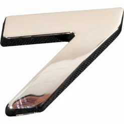 Deals 👏 SCA 3D Chrome Badge Number 7 🥰