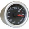 Hot Sale ✔️ Autoline Oil Pressure Gauge - Black, 52mm 👍