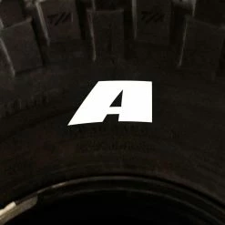 Best deal ๐ฅ Tire Stickers - Letter A ๐
