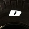 Top 10 🥰 Tire Stickers - Letter D 🎉