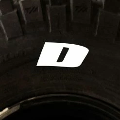 Top 10 🥰 Tire Stickers - Letter D 🎉