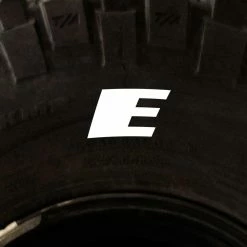 Cheap 👍 Tire Stickers - Letter E ⭐