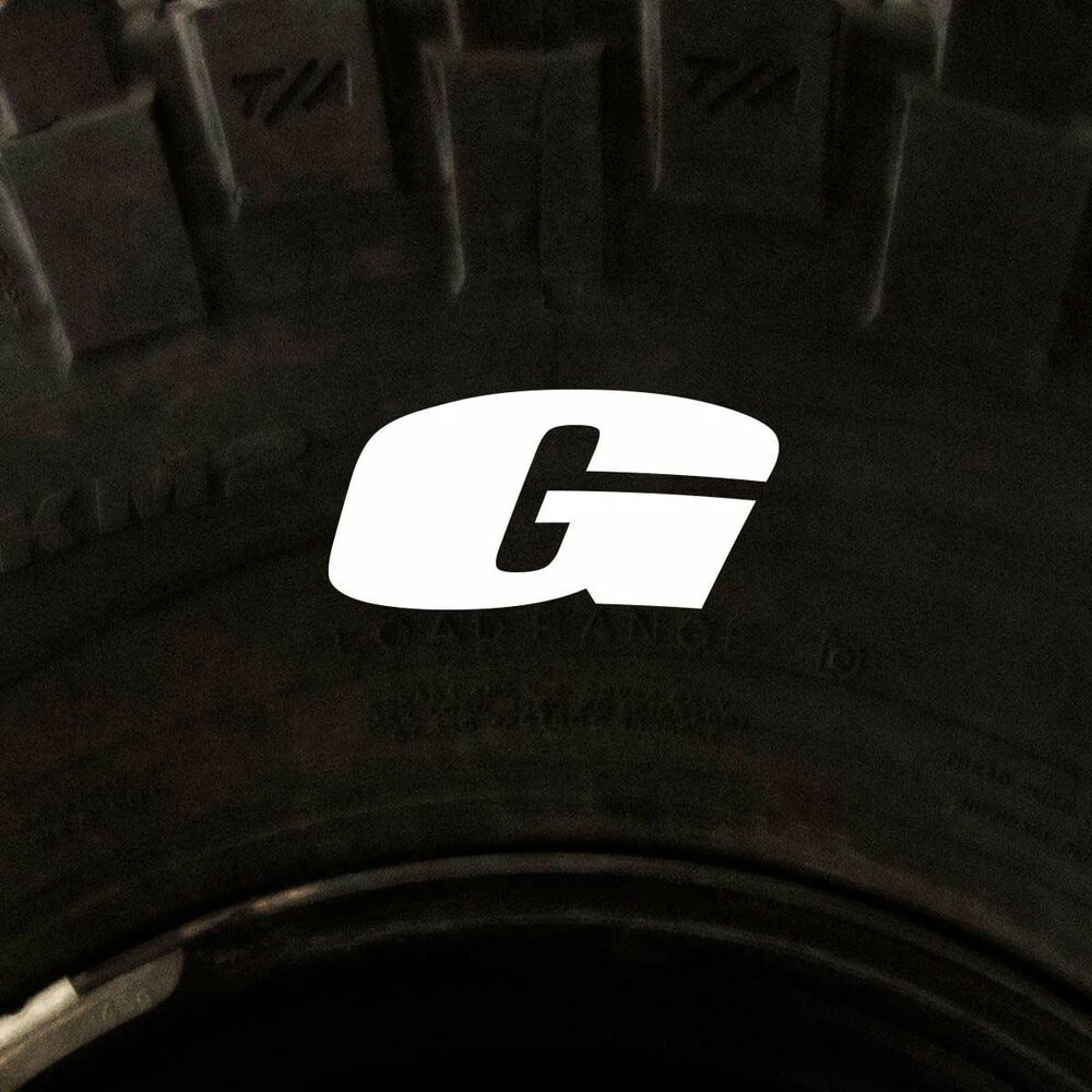 Top 10 ❤️ Tire Stickers - Letter G 🎁