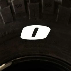 Buy โ Tire Stickers - Letter O ๐งจ