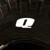 Coupon 🔔 Tire Stickers - Letter Q ✨