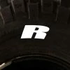 Top 10 ❤️ Tire Stickers - Letter R 😀