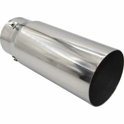 Deals 🥰 Street Series Stainless Steel Exhaust Tip - Straight Cut Tip Suits 52mm To 76mm 🥰