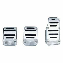 New 🧨 Wildcat Pedal Pads Manual Black/Chrome ✔️