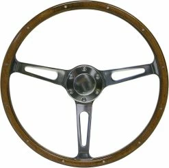 Promo 🛒 SAAS Classic Steering Wheel - 15 Inch, Wood, SW704PSW 🤩