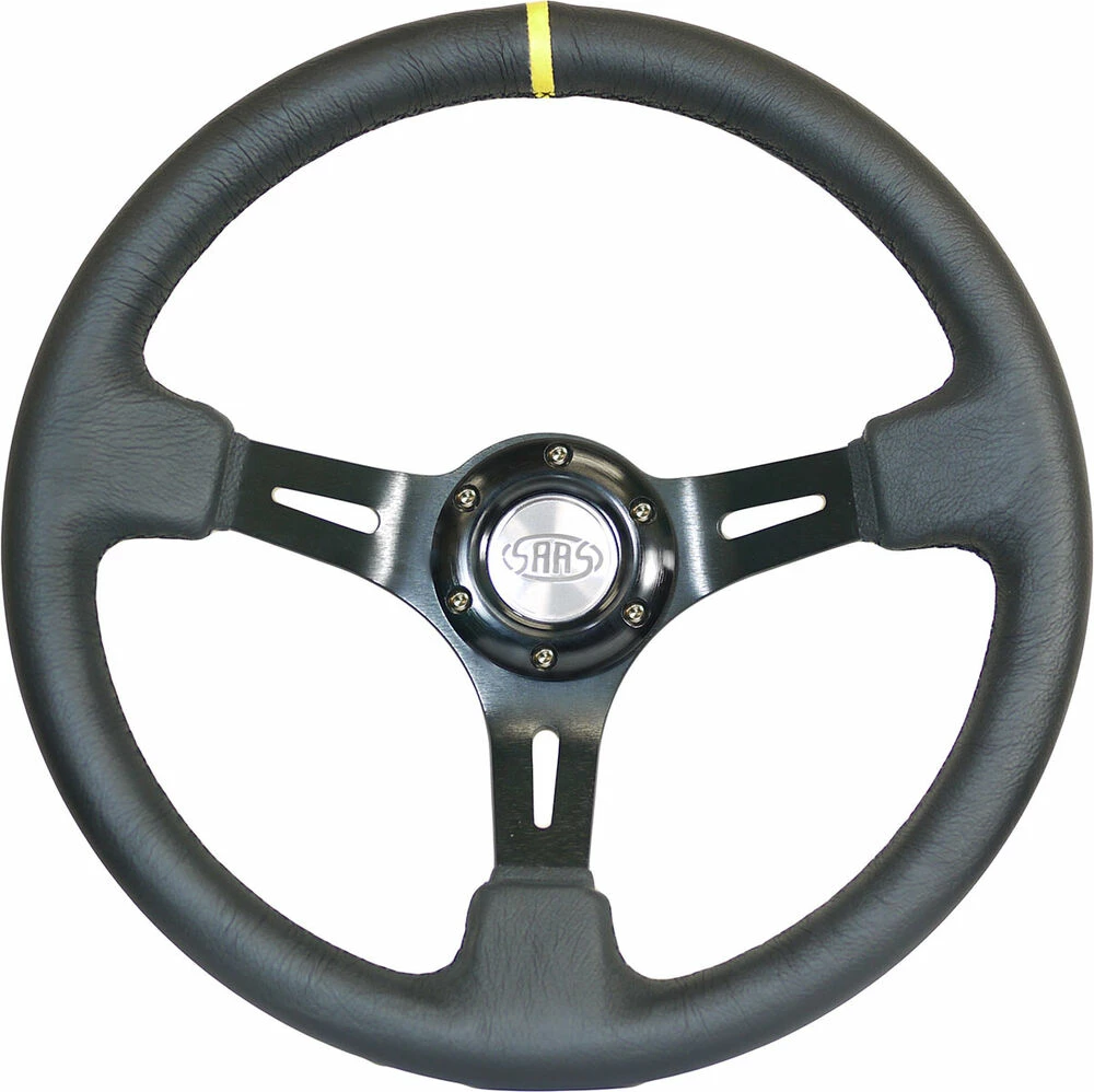 Best reviews of 👍 SAAS Deep Dish Steering Wheel - 14 Inch, Leather, SWE2 ❤️