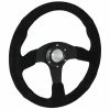 Discount 🛒 SAAS Drift Steering Wheel - 14 Inch, Suede, D1-SWB-RS 🛒