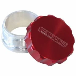 Best deal 💯 Aeroflow 1" Billet Aluminium Weld-On Filler With Red Cap, AF460-16R 🧨