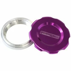 Deals 🥰 Aeroflow Low Profile Billet Aluminium Filler Cap & Bung, AF465-32PUR 🔥