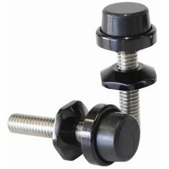 Buy 🥰 Aeroflow Universal Billet Bonnet Adjusters With 5/16" UNC Thread - Black Finish, AF64-4101BLK 🤩