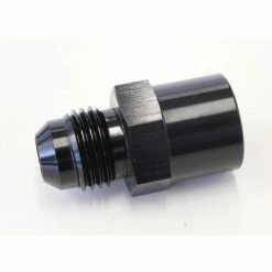 Flash Sale 🎉 Aeroflow Metric Female O-Ring Seal To AN Adapter M14 X 1.5 To -6AN, AF711-06BLK 🔔