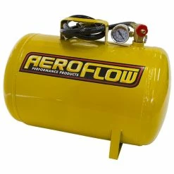 Best deal 🔥 Aeroflow 5 Gallon Steel Portable Air Tank - Yellow (125 PSI Max), AF77-3010 🧨