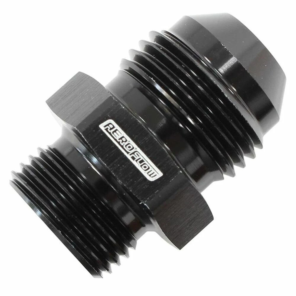 Coupon 😀 Aeroflow 3/4" BSPP To -10AN Washer Seal Adapter, AF754-10BLK ⭐