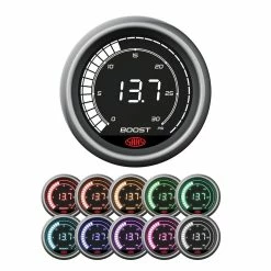 Flash Sale 🔔 SAAS Digital Boost Gauge Diesel - 0 To 30PSI, 52mm, SG41213 🧨
