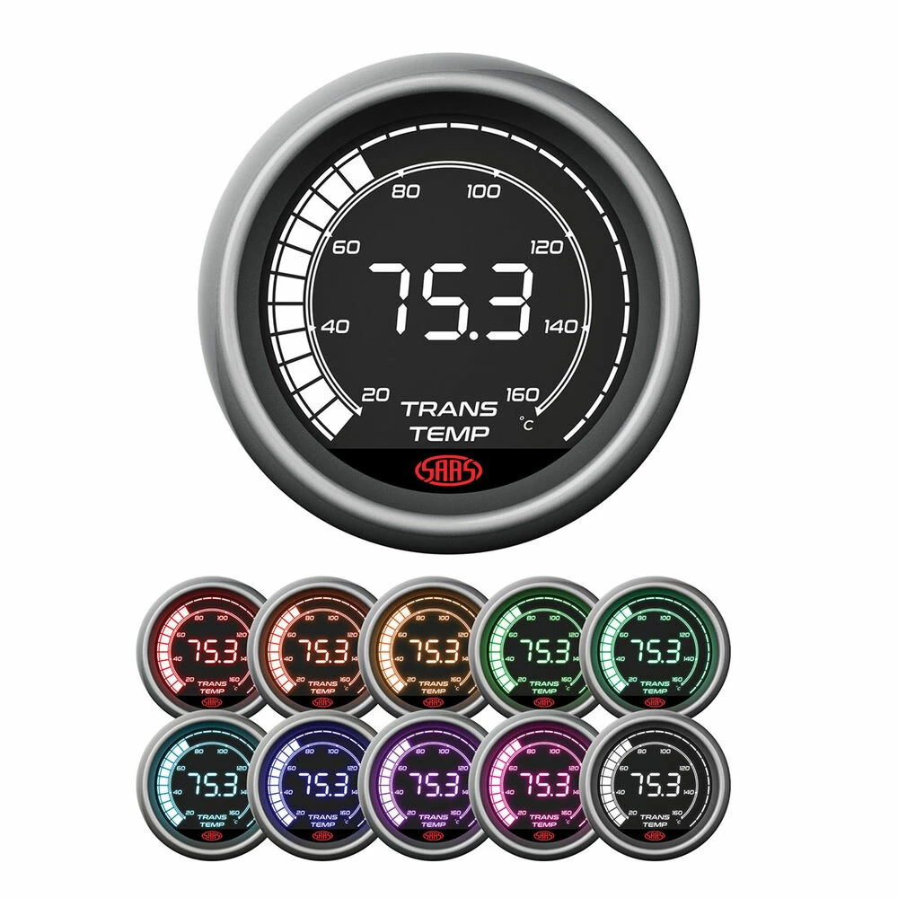 Coupon 👏 SAAS Digital Trans Temperature Gauge - 20 To 160, 52mm, SG41222 😀